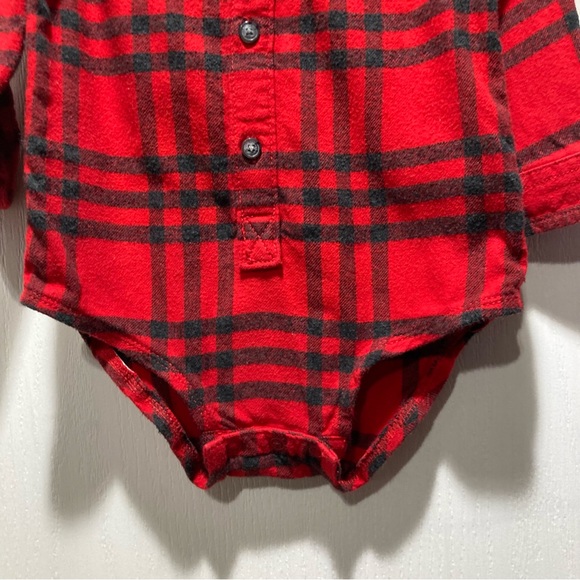 OSHKOSH BOGOSH BOY’S FLANNEL SIZE:24M - Picture 9 of 11